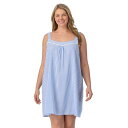【送料無料】 ドレイパージェームス レディース ナイトウェア アンダーウェア Plus Size Draper James Seersucker Chemise...