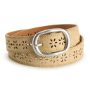【送料無料】 ソノマ レディース ベルト アクセサリー Women's Sonoma Goods For Life Floral Belt with Stud Detail Sand(4)
