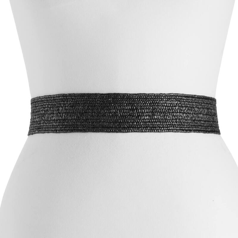 【送料無料】 ソノマ レディース ベルト アクセサリー Women's Sonoma Goods For Life 45MM Stretch PP Straw With Harness Buckle Toast