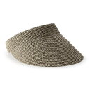 【送料無料】 ソノマ レディース 帽子 アクセサリー Women's Sonoma Goods For Life Baha Woven Visor Black