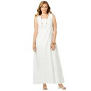 【送料無料】 ジェシカロンドン レディース ワンピース トップス Jessica London Women's Plus Size Petite Stretch...