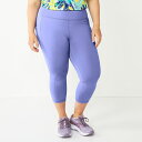 【送料無料】 Tek Gear レディース カジュアルパンツ ボトムス Plus Size Tek Gear Ultrastretch Pocket High-...