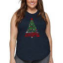 【送料無料】 エルエーポップアート レディース Tシャツ トップス Have Yourself a Merry Little Christmas - Women...