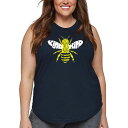 【送料無料】 エルエーポップアート レディース Tシャツ トップス Women's Plus Size Word Art Tank Top - Bee Kind...