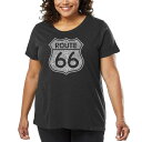 【送料無料】 エルエーポップアート レディース Tシャツ トップス Women's Plus Size Word Art T-shirt - CITIES AL...