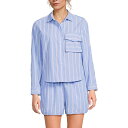 【送料無料】 ランズエンド レディース ナイトウェア アンダーウェア Women's Lands' End 2-pc. Pajama Top & Pajama ...
