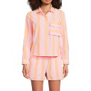【送料無料】 ランズエンド レディース ナイトウェア アンダーウェア Women's Lands' End 2-pc. Pajama Top & Pajama ...