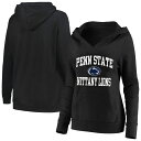 【送料無料】 チャンピオン レディース Tシャツ トップス Women's Champion Black Penn State Nittany Lions Pl...