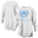 【送料無料】 プレスボックス レディース Tシャツ トップス Women's Pressbox Heather Gray North Carolina Tar ...