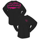 【送料無料】 ファナティクス レディース Tシャツ トップス Women's Fanatics Black Cleveland Guardians Neon J...
