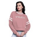 【送料無料】 スターター レディース Tシャツ トップス Women's Starter Pink Los Angeles Angels Power Play ...