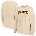 【送料無料】 プロファイル レディース Tシャツ トップス Women's Profile Oatmeal San Diego Padres Plus Size...