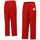 【送料無料】 ファナティクス レディース カジュアルパンツ ボトムス Women'sFanatics Red Calgary Flames Rink Pants...