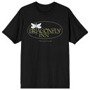 【送料無料】 ライセンス キャラクター レディース Tシャツ トップス Juniors' Gilmore Girls Dragonfly Inn Logo Gr...