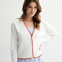 【送料無料】 ドレイパージェームス レディース ニット・セーター アウター Women's Draper James Piped Cardigan Sweate...