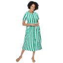 【送料無料】 ウーマン ウィズイン レディース ワンピース トップス Woman Within Women's Plus Size Short-Sleeve S...
