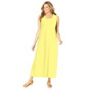 【送料無料】 ウーマン ウィズイン レディース ワンピース トップス Woman Within Women's Plus Size Sleeveless Sco...