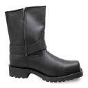 【送料無料】 アドテック メンズ ブーツ・レインブーツ シューズ AdTec Harness Men's Work Boots Black
