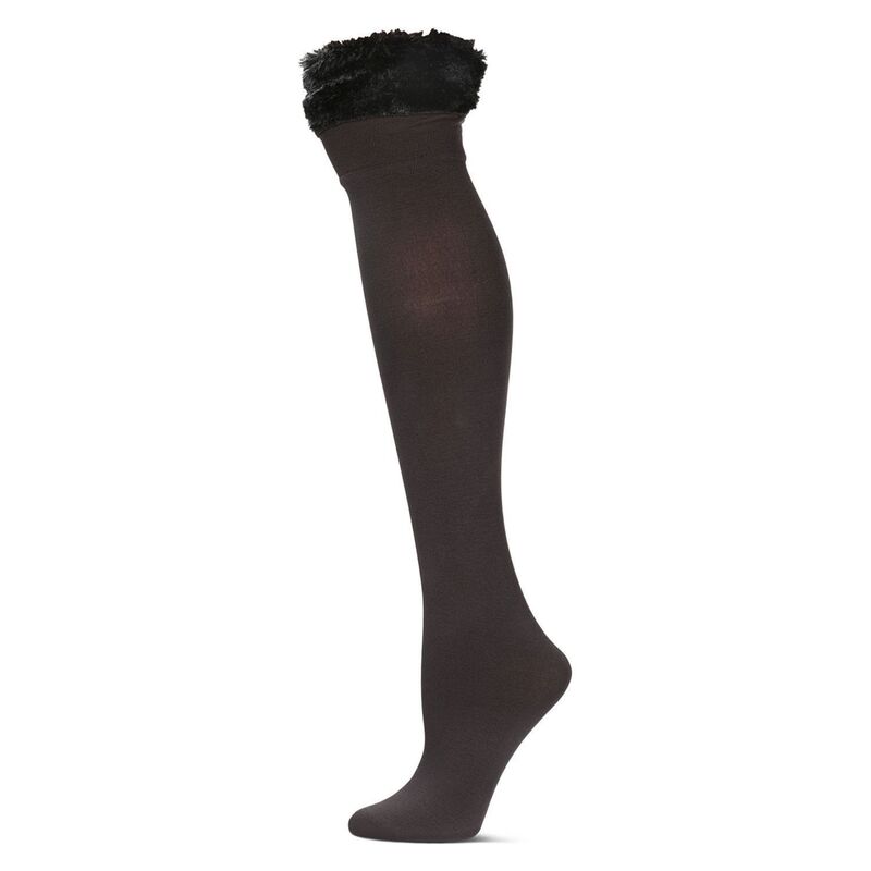 ̵ ⥤ ǥ   Women's Plush Lined Furry Fleece Knee High...