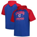 【送料無料】 プロファイル メンズ Tシャツ トップス Men's Profile Royal Chicago Cubs Big & Tall Short Sleeve Pullover Hoodie Cub Blue
