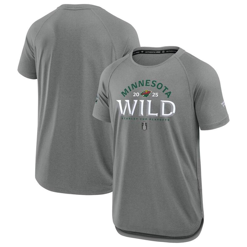 ̵ եʥƥ  T ȥåץ Men's Fanatics Heather Gray Minnesota Wil...