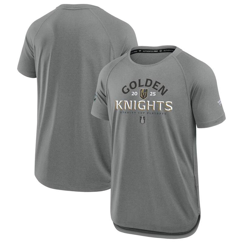 ̵ եʥƥ  T ȥåץ Men's Fanatics Heather Gray Vegas Golden ...