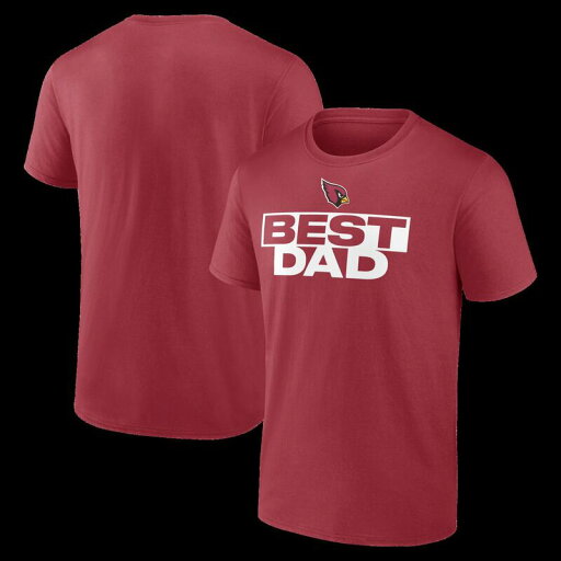 【送料無料】 アンブランデッド メンズ Tシャツ トップス Men's Cardinal Arizona Cardinals Best Dad T-Shirt Acr Red 【送料無料】 アンブランデッド メンズ Tシャツ トップス Men's Cardinal Arizona Cardinals Best Dad T-Shirt Acr Red