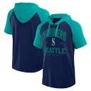【送料無料】 プロファイル メンズ Tシャツ トップス Men's Profile Navy Seattle Mariners Big & Tall Short Sleeve Pullover Hoodie Mns Navy