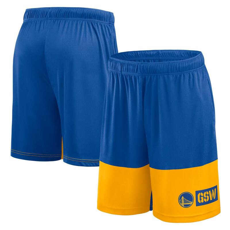 【送料無料】 アンブランデッド メンズ ハーフパンツ・ショーツ ボトムス Men's Royal Golden State Warriors Best of the Best Shorts War Blue
