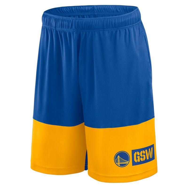 【送料無料】 アンブランデッド メンズ ハーフパンツ・ショーツ ボトムス Men's Royal Golden State Warriors Best of the Best Shorts War Blue