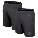 【送料無料】 コロシアム メンズ ハーフパンツ・ショーツ ボトムス Men's Colosseum Charcoal Kansas State Wildcats...