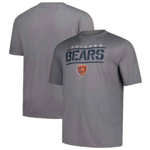【送料無料】 ファナティクス メンズ Tシャツ トップス Men's Fanatics Heather Gray Chicago Bears Big & Tall Top Notch T-Shirt Brs Grey 【送料無料】 ファナティクス メンズ Tシャツ トップス Men's Fanatics Heather Gray Chicago Bears Big & Tall Top Notch T-Shirt Brs Grey