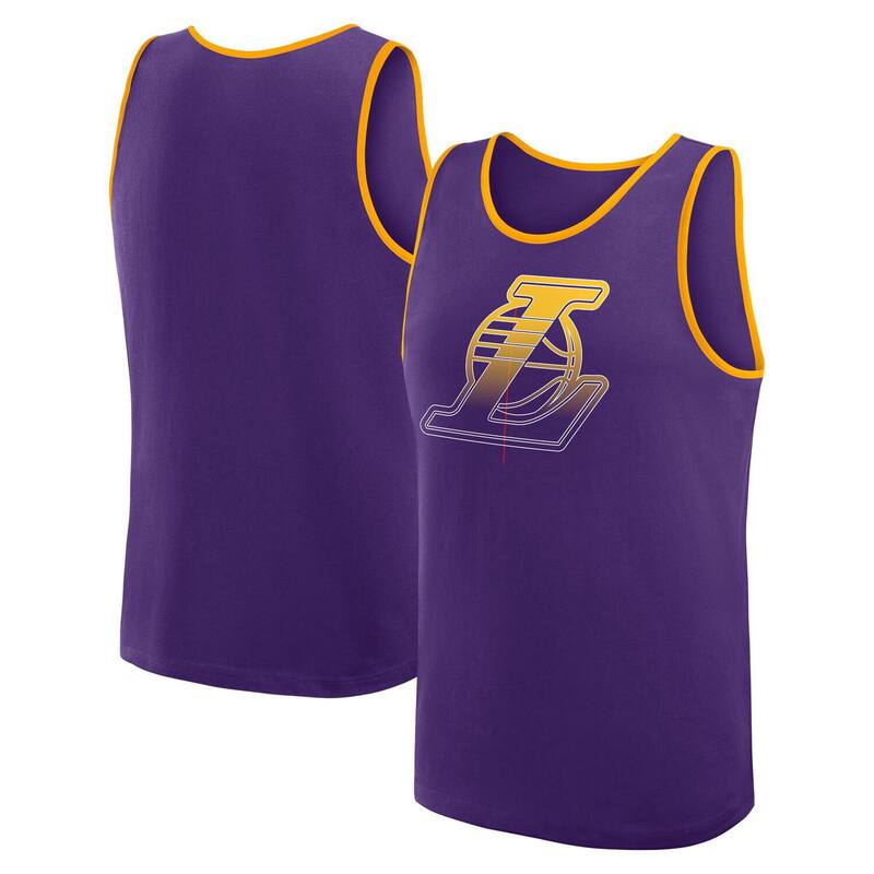̵ ֥ǥå  T ȥåץ Men's Purple Los Angeles Lakers Unmatche...