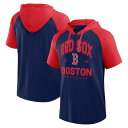 【送料無料】 プロファイル メンズ Tシャツ トップス Men's Profile Navy Boston Red Sox Big & Tall Short Sleeve Pullover Hoodie Rsx Navy