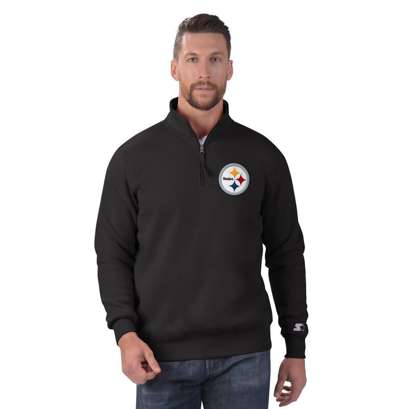 ̵   T ȥåץ Men's Starter Black Pittsburgh Steelers Cla...