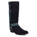 【送料無料】 ディンゴ メンズ ブーツ・レインブーツ シューズ Dingo Bronco Men's Suede Leather Boots Navy