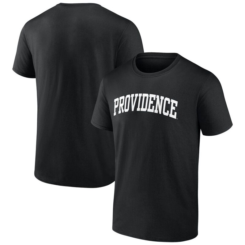 ̵ ֥ǥå  T ȥåץ Men's Black Providence Friars Arched Wor...