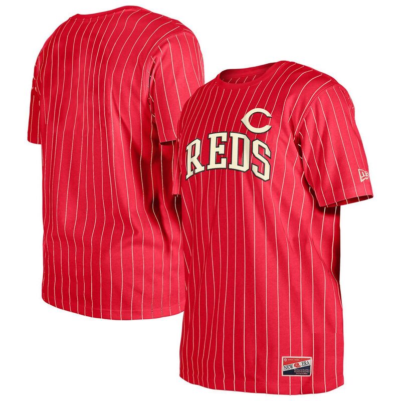 ̵ ˥塼  T ȥåץ Men's New Era Red Cincinnati Reds Throwback...