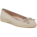 【送料無料】 ライフストライド レディース サンダル シューズ LifeStride Maura Women's Faux Leather Slip-On Ballerina Shoes Taupe Faux Leather(4)