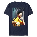 【送料無料】 ライセンス キャラクター メンズ Tシャツ トップス Men's Bruce Lee Legend Graphic Tee Navy(4)
