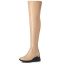 【送料無料】 アレグラ ケー レディース ブーツ・レインブーツ シューズ Women's Platform Wedge Chunky Heels Over th...