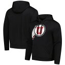 【送料無料】 アンブランデッド メンズ Tシャツ トップス Men's Black Utah Utes Foundation Fleece Pullover Hoodie Ute Black