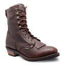 【送料無料】 アドテック メンズ ブーツ・レインブーツ シューズ AdTec 1173 Men's Packer Work Boots Chestnut