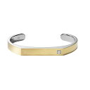 【送料無料】 ブロバ メンズ ブレスレット・バングル・アンクレット アクセサリー Bulova Men's Two-Tone Stainless Steel D...