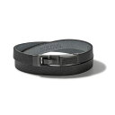 【送料無料】 ブロバ メンズ ブレスレット・バングル・アンクレット アクセサリー Bulova Men's Latin Grammy Black Diamond Accent & Leather Double Wrap Bracelet Black