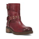 【送料無料】 ディンゴ レディース ブーツ・レインブーツ シューズ Dingo Anarchy Women's Leather Ankle Boots Wine