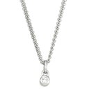 【送料無料】 アンブランデッド レディース ネックレス・チョーカー・ペンダントトップ アクセサリー Sterling Silver White Sapphire...