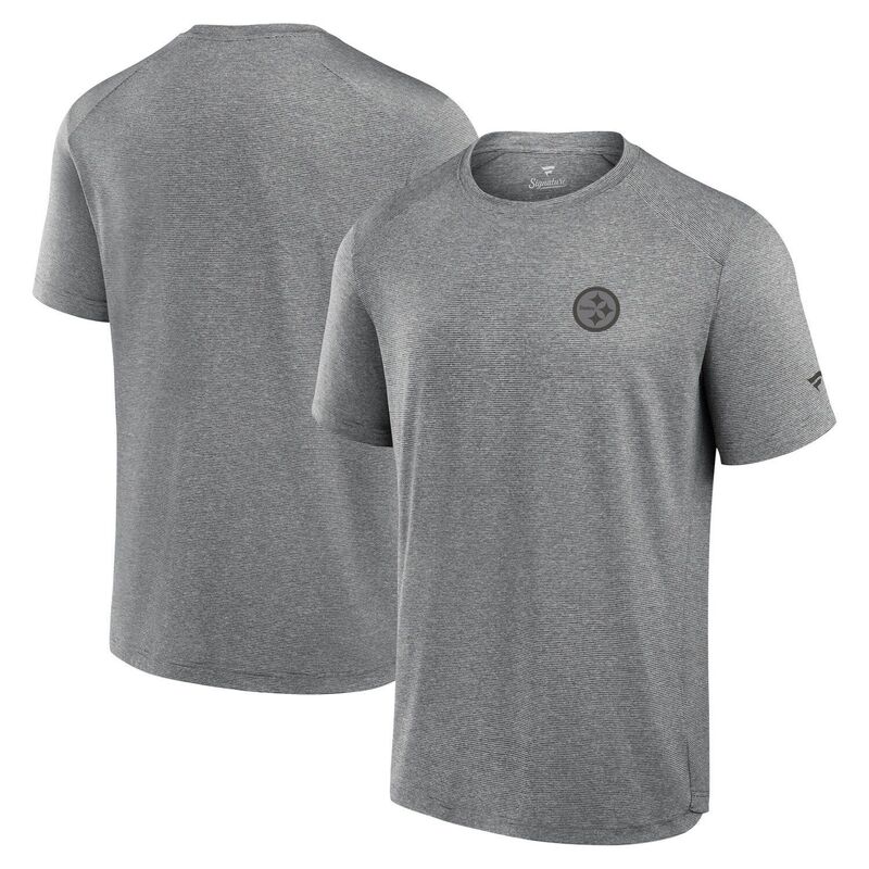 ̵ եʥƥ  T ȥåץ Men's Fanatics Black Pittsburgh Steelers ...