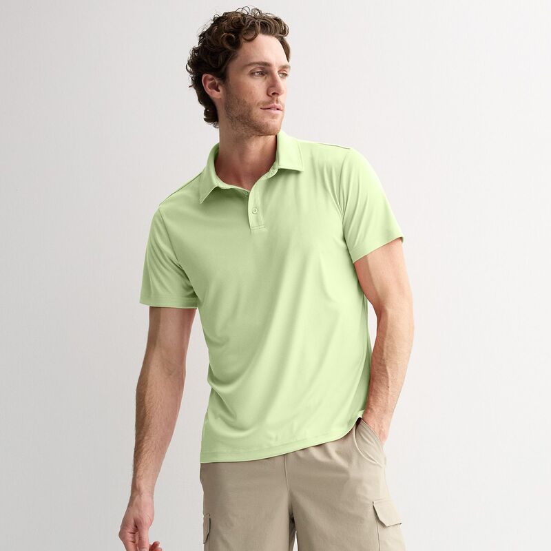 ̵ Tek Gear  T ȥåץ Men's Tek Gear Dry-Tek Polo Shirt Illusi...