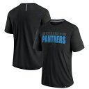 【送料無料】 ファナティクス メンズ Tシャツ トップス Men's Fanatics Black Carolina Panthers Defender Blackout T-Shirt Pth Black